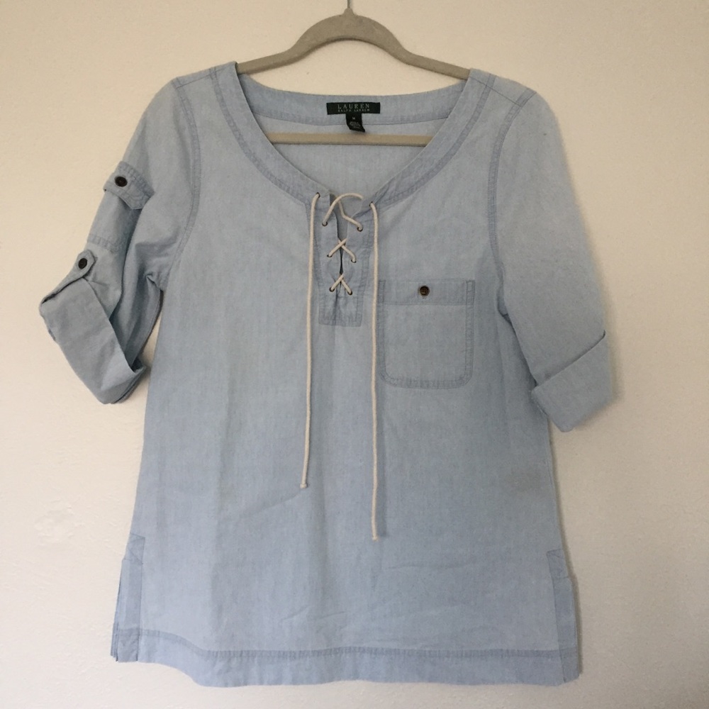 Denim Lauren top size M
